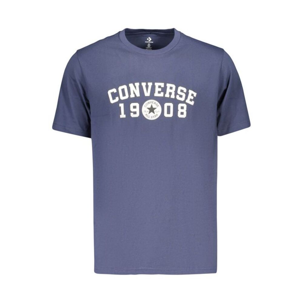 Converse Blue Cotton Men's Men's T-Shirt